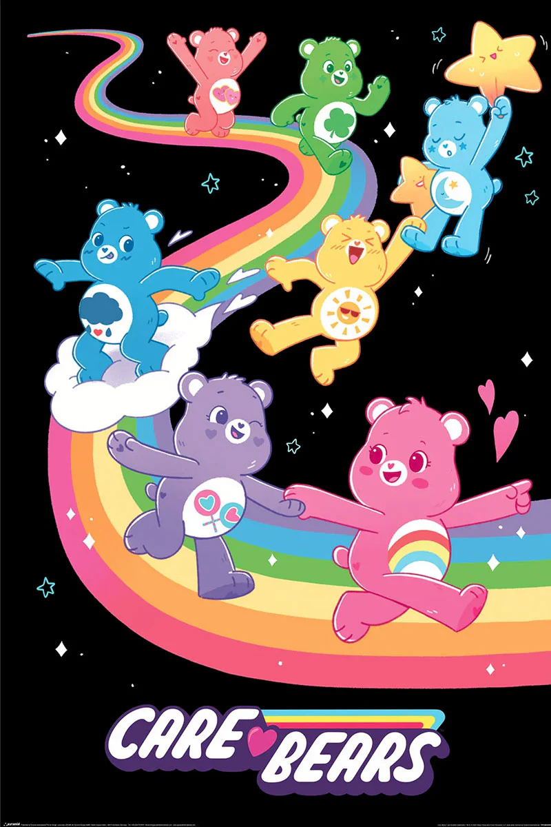 We Love Rainbows, Care Bears Poster