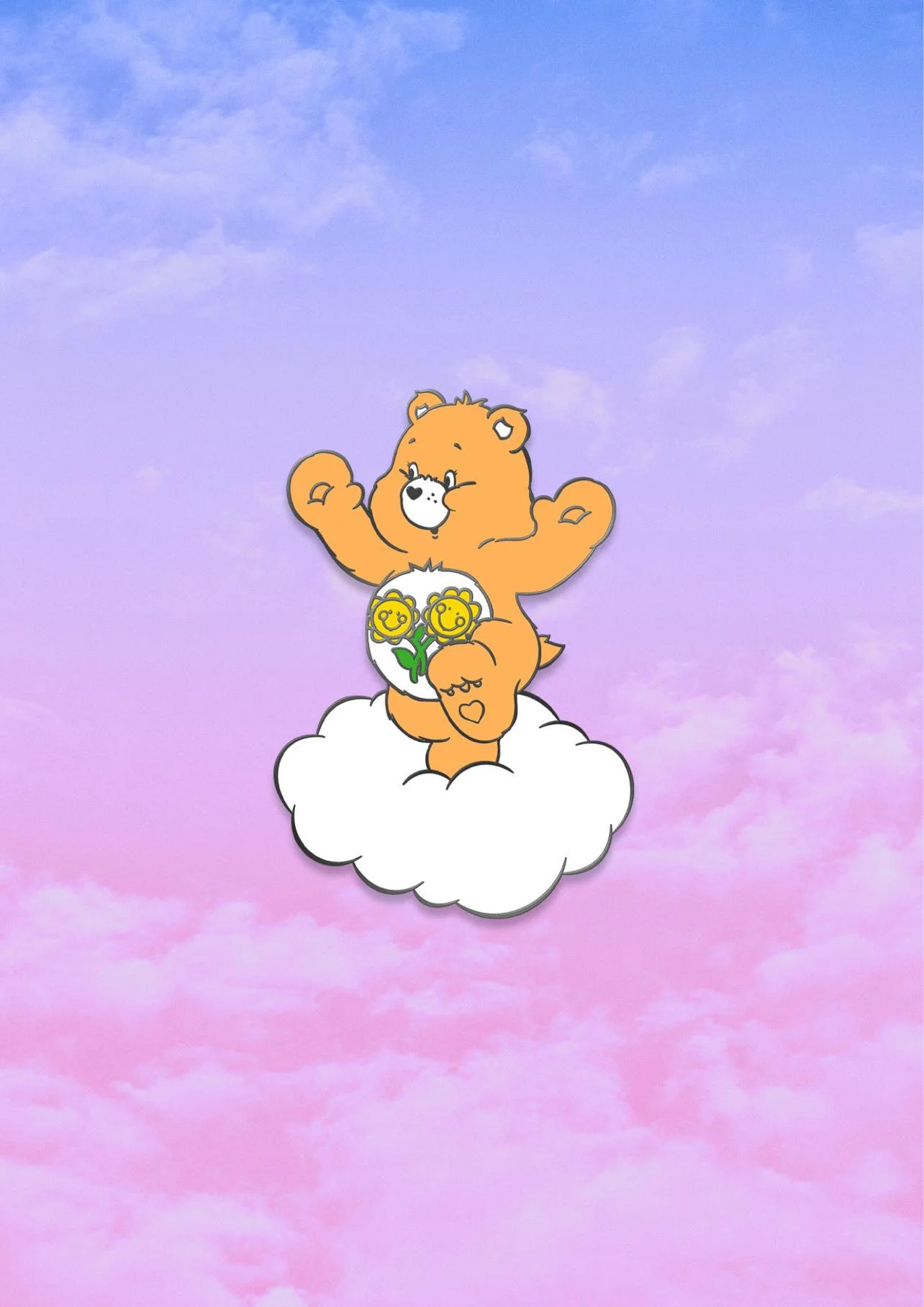 Classic Friend Care Bear Pin