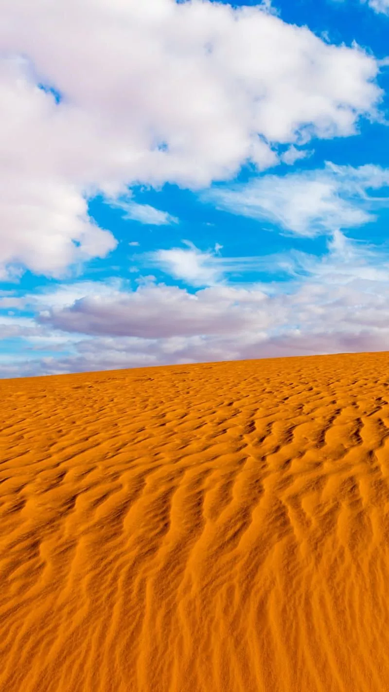 Algeria sahara, cloud, sand, sky, HD