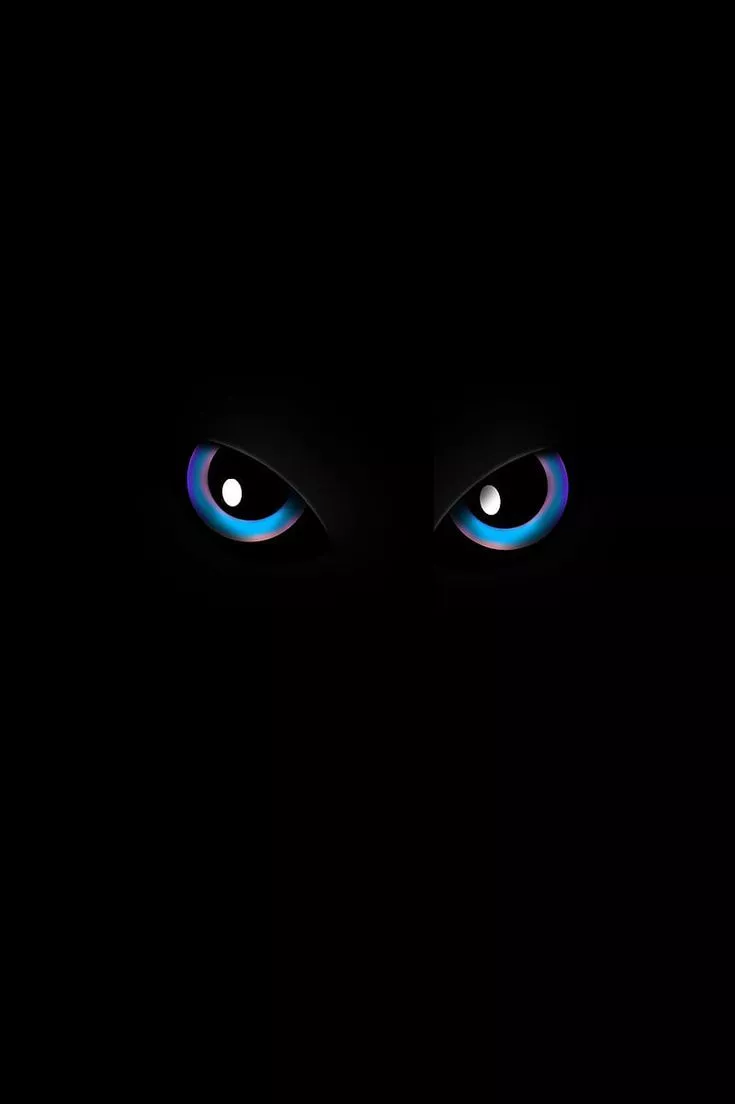 Eyes, iPhone, amoled, dark, Samsung