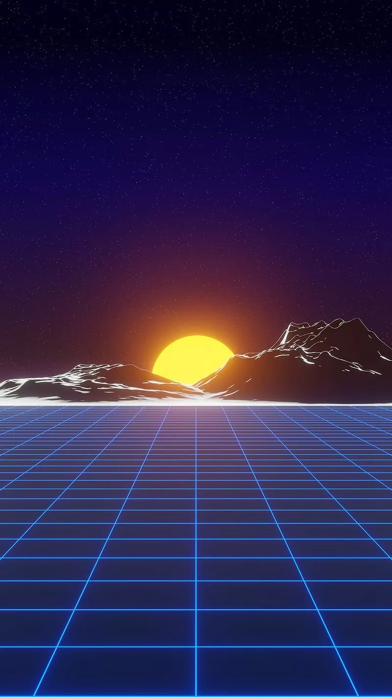 Retro Neon Blue, cool, desenho, new