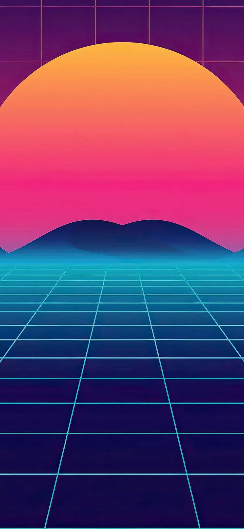 Synthwave Retro Sun iPhone 11 HD phone