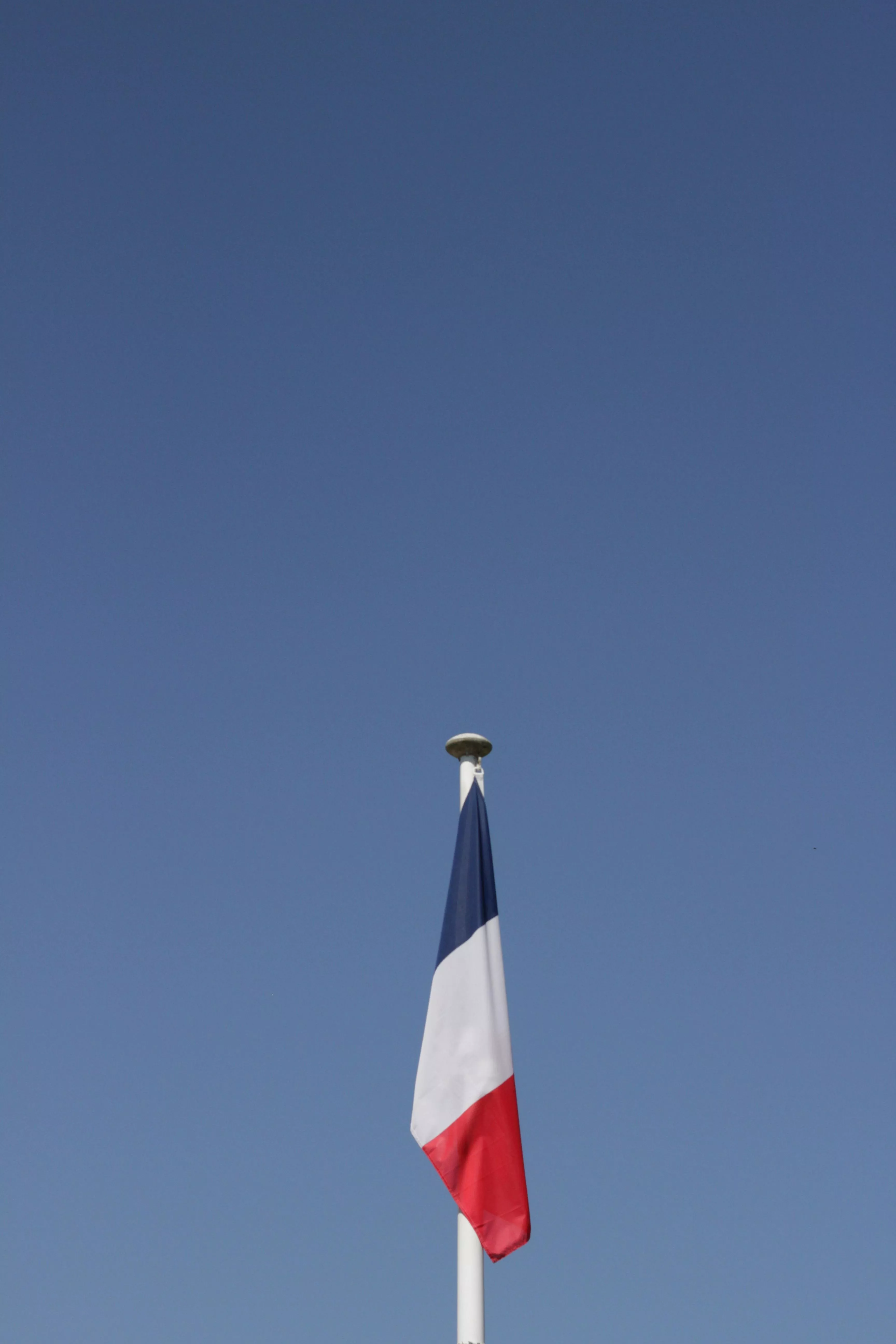 Flag of France on Tower · Free