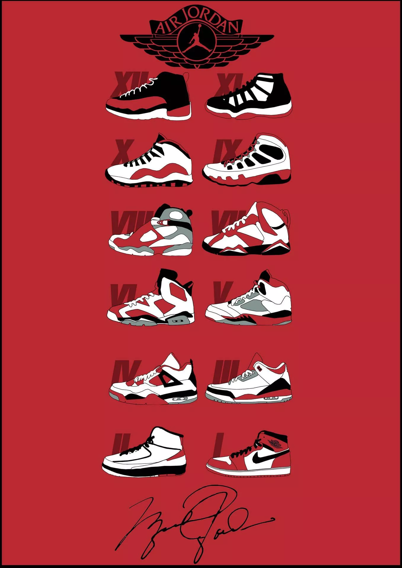 Download free Nike Air Jordan 1 Series
