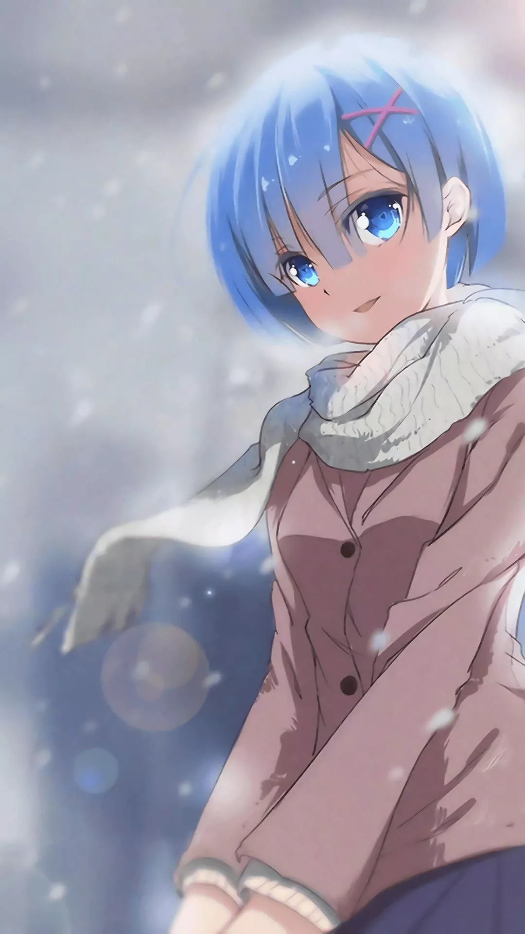 Download Anime Waifu Rem Re Zero Winter