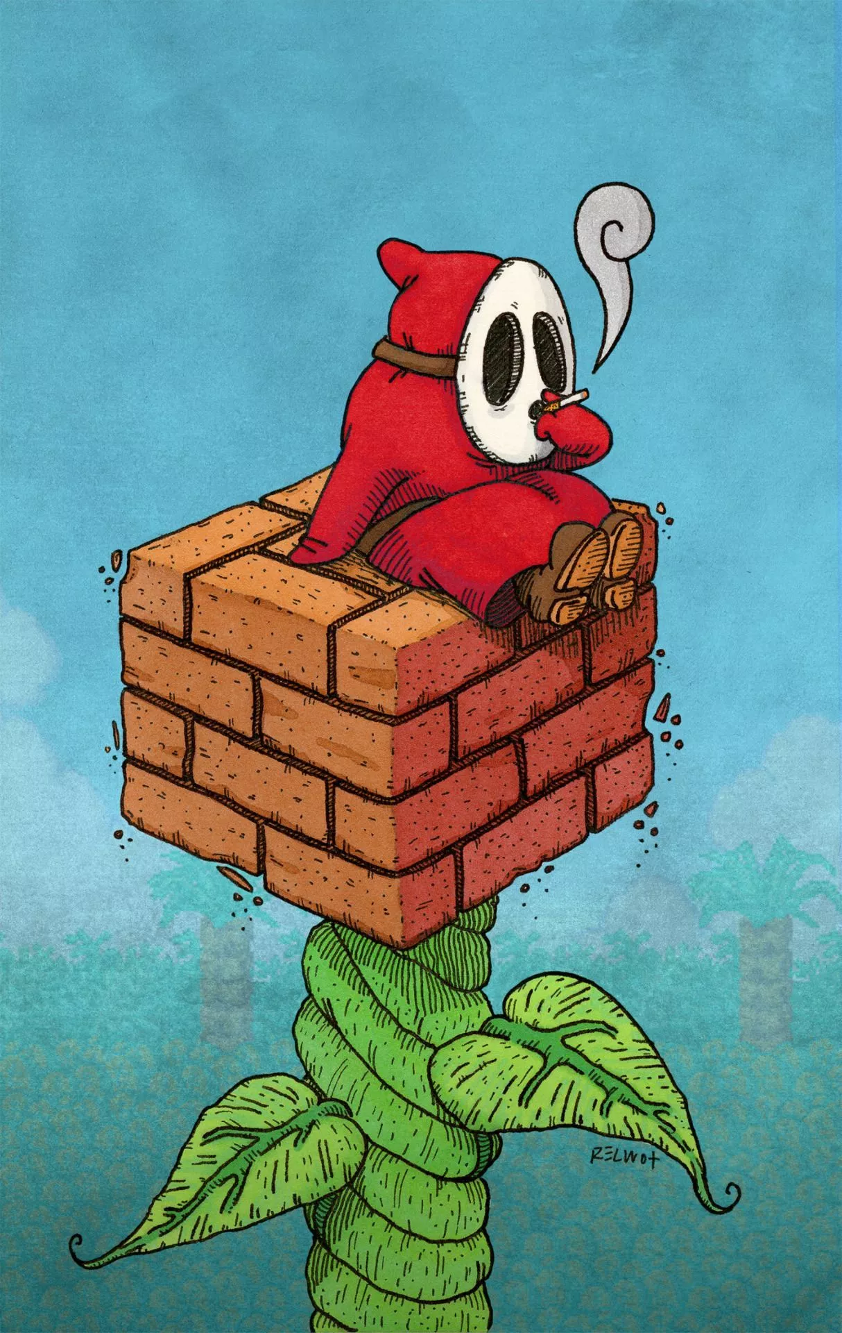 Shy guy ideas. shy guy, mario art