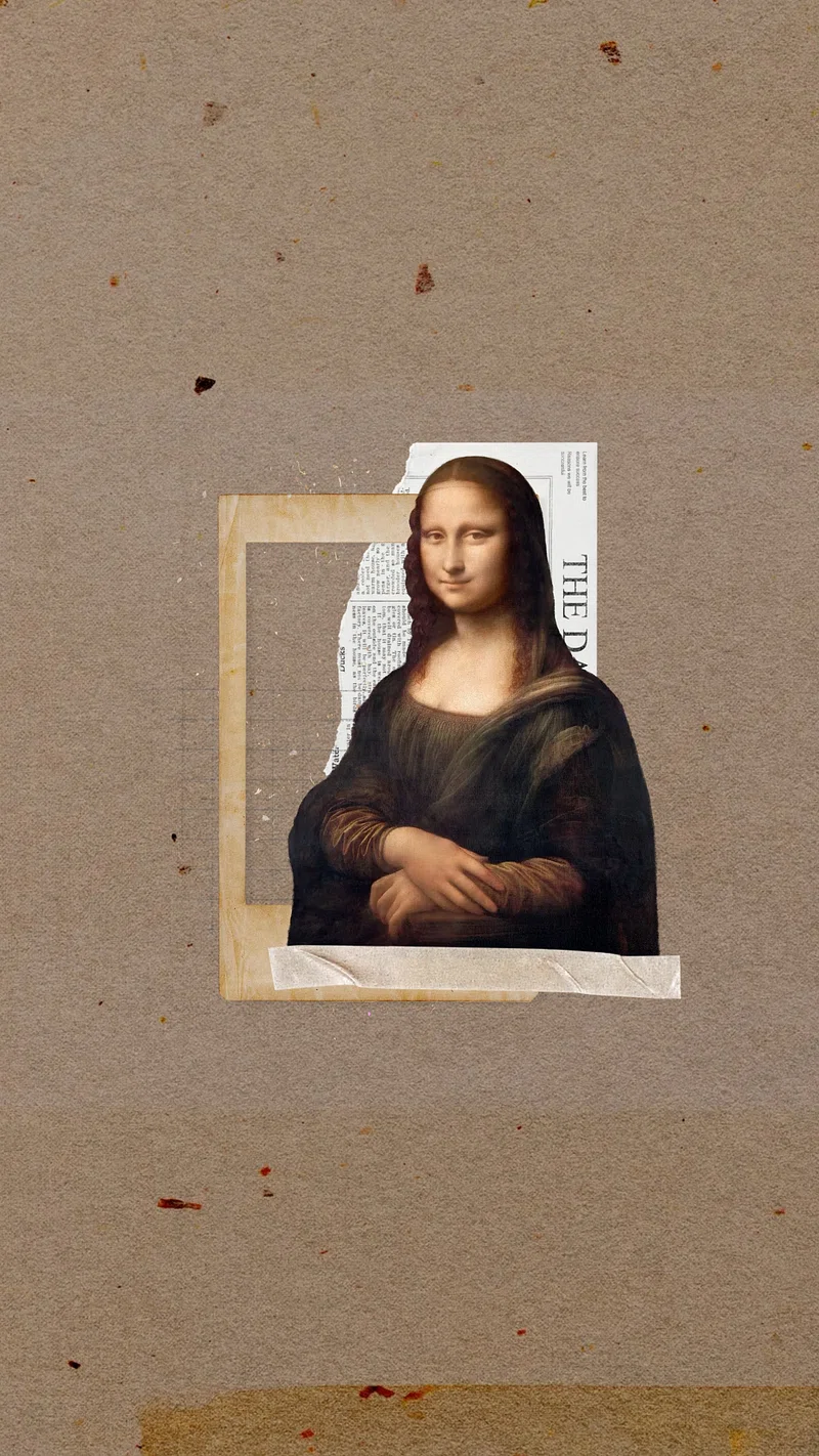 Mona Lisa Remix Image. Free Photo