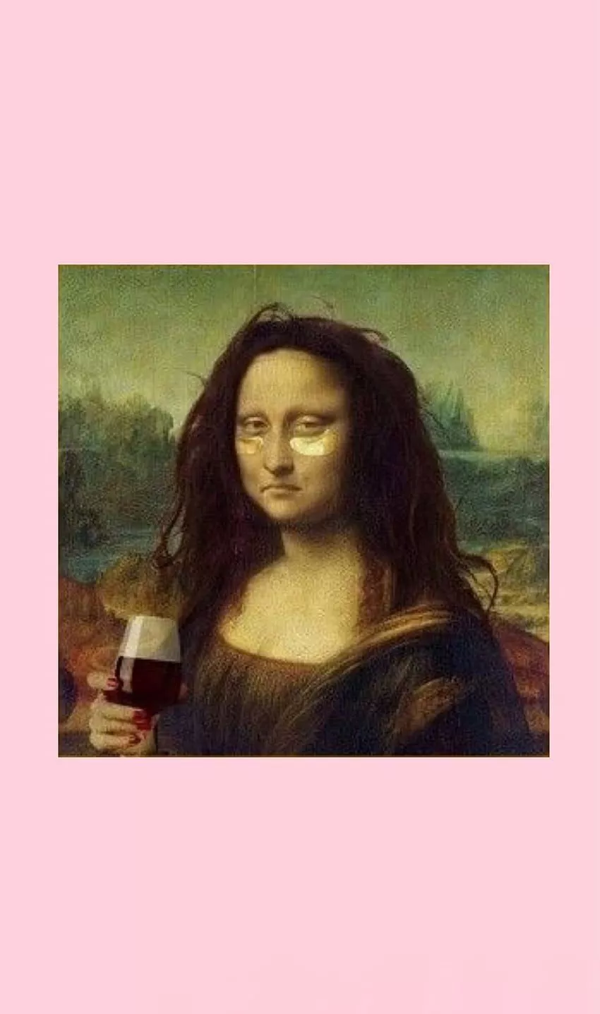 Mona Lisa. in 2019. iPhone HD phone