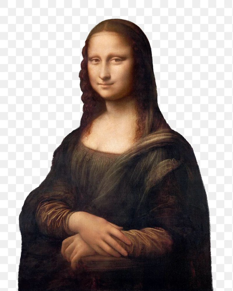 The Mona Lisa Image. Free Photo, PNG