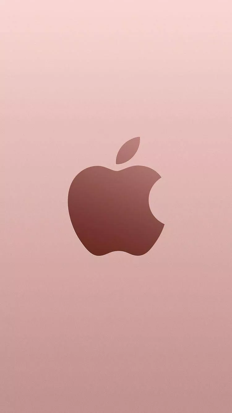 Rose Gold Apple Logo iPhone Se