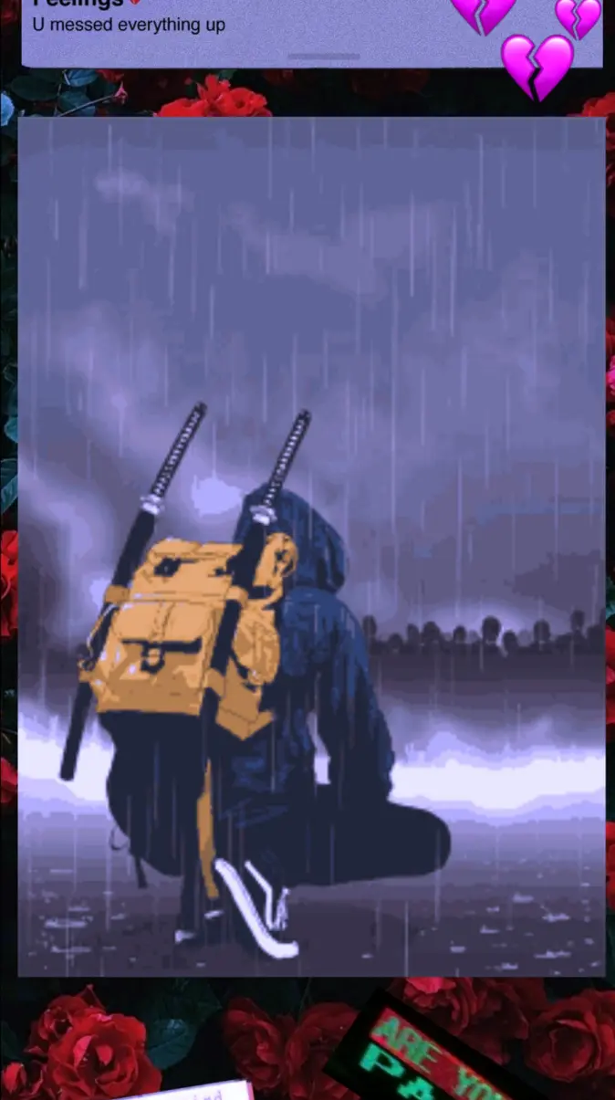 Lofi depression wallpaper