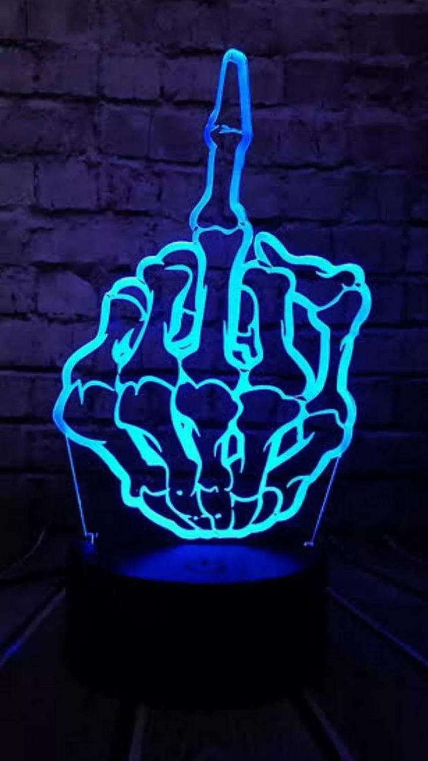 Skeleton middle finger HD wallpaper