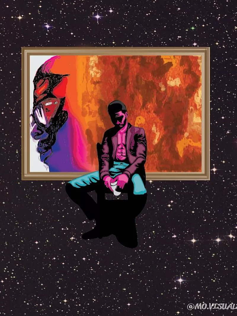 Kid Cudi, gamer, rappers, HD phone