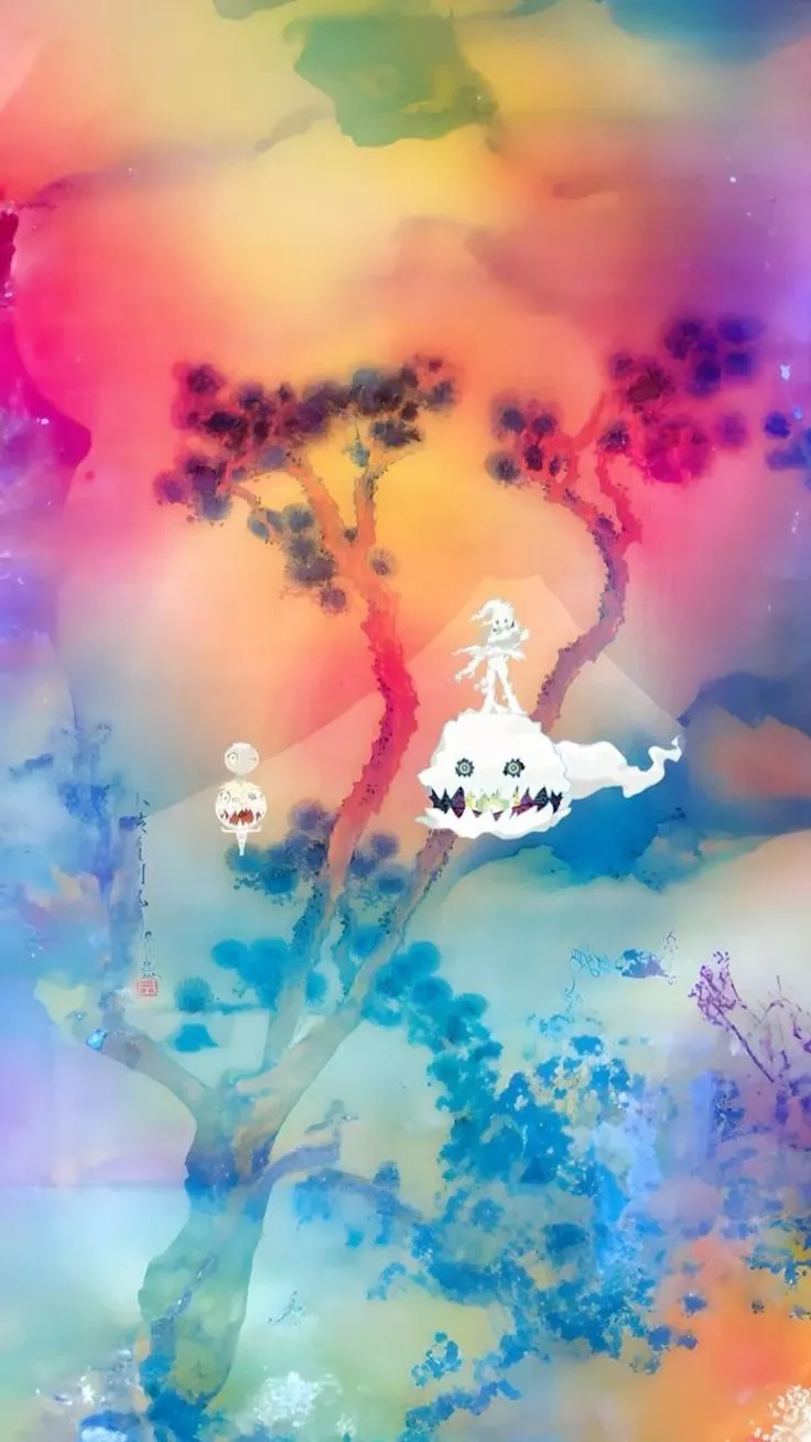 Kanye west kids see ghost iPhone wallpaper