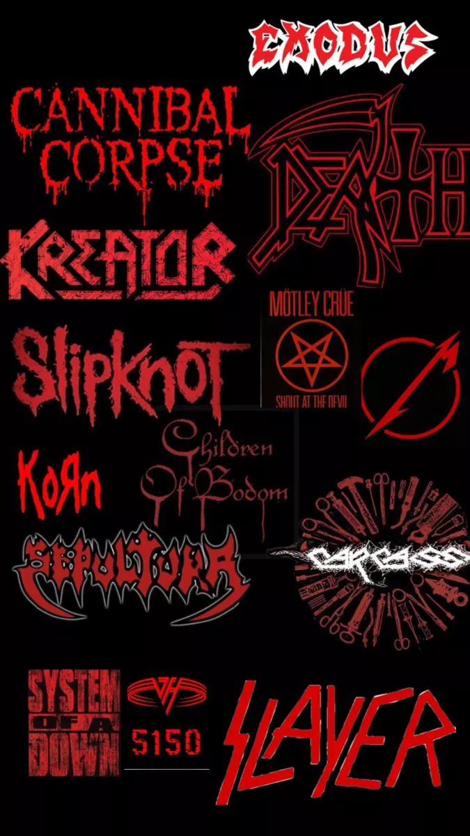 Wallpaper metal bands