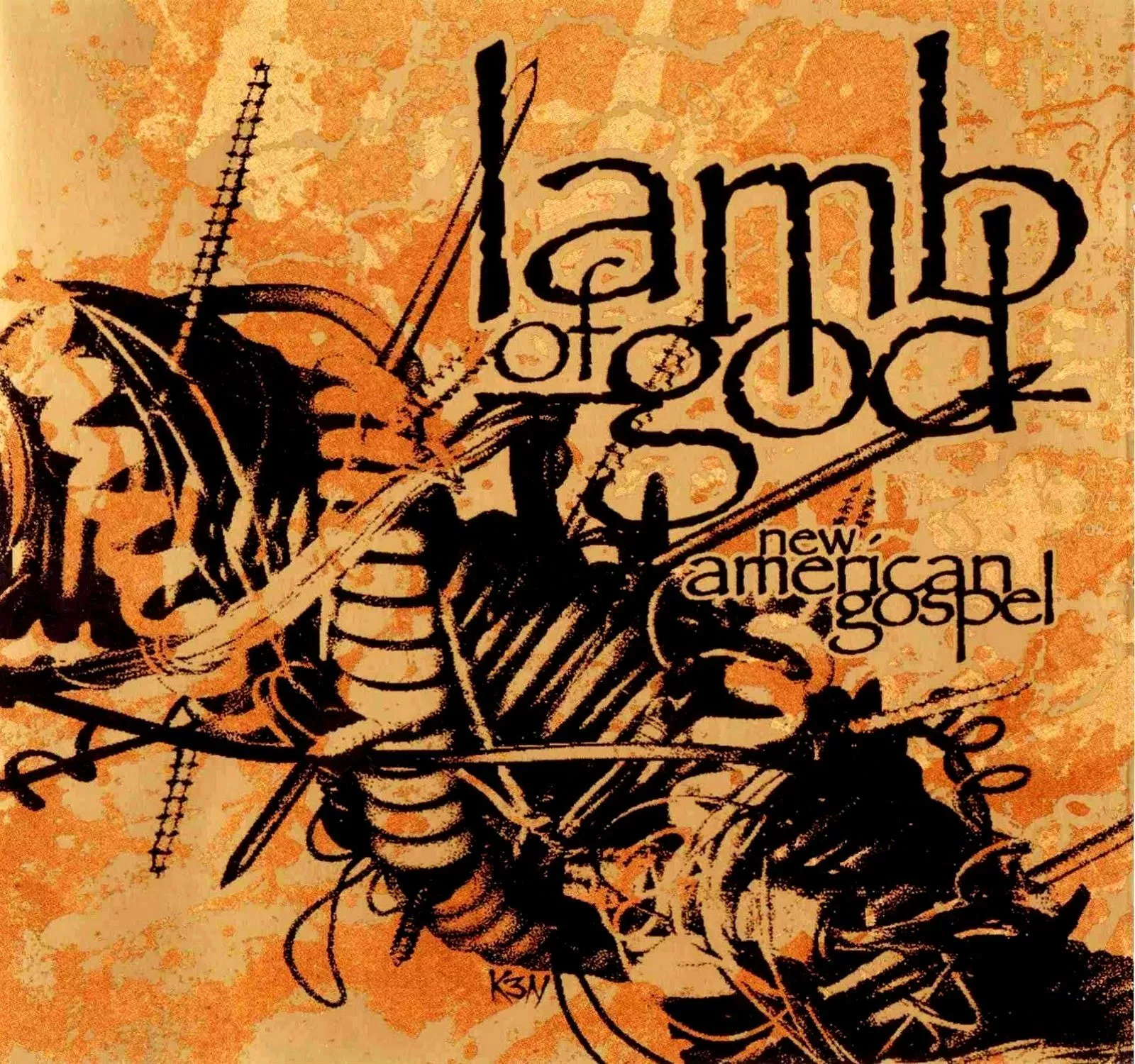 LAMB OF GOD groove metal heavy poster b
