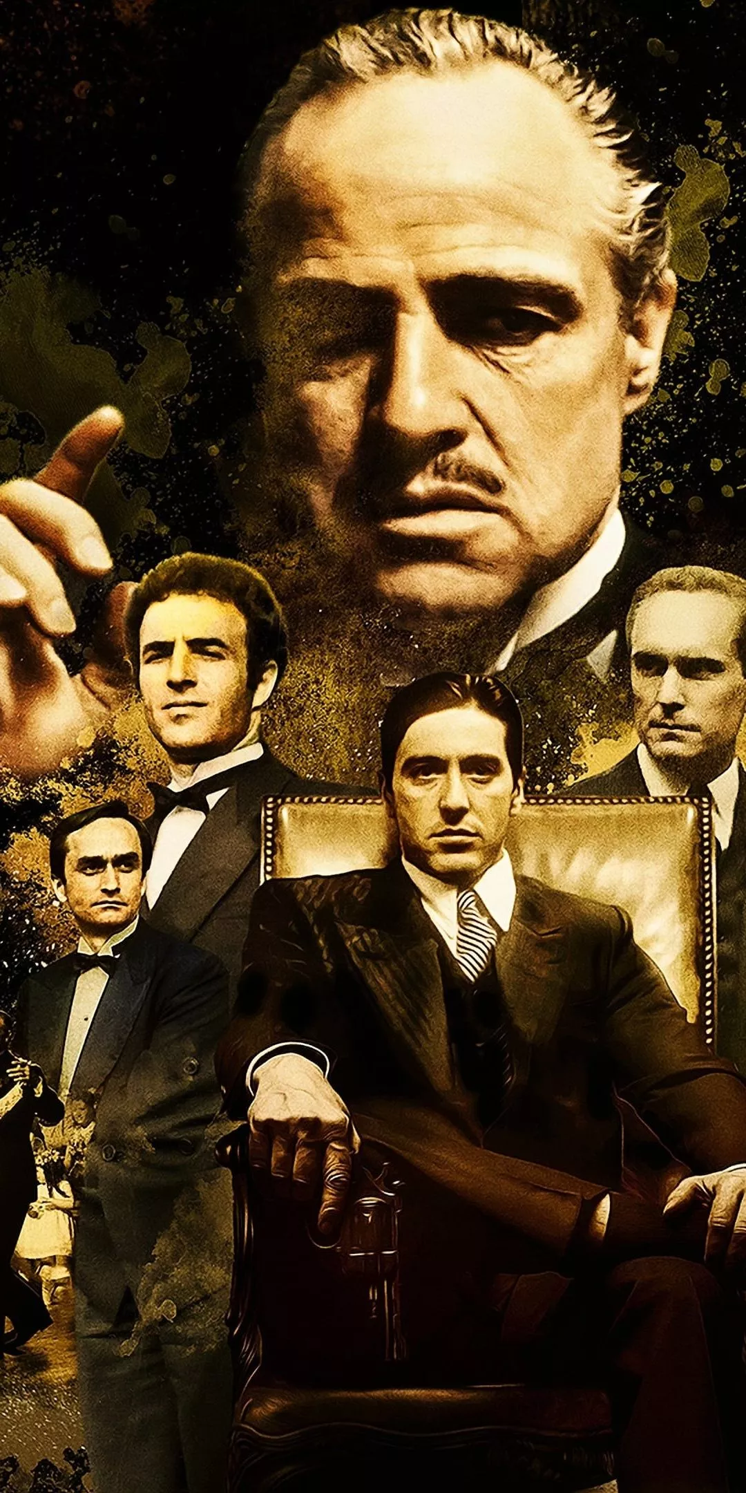 Godfather Wallpaper 4K, Movie poster