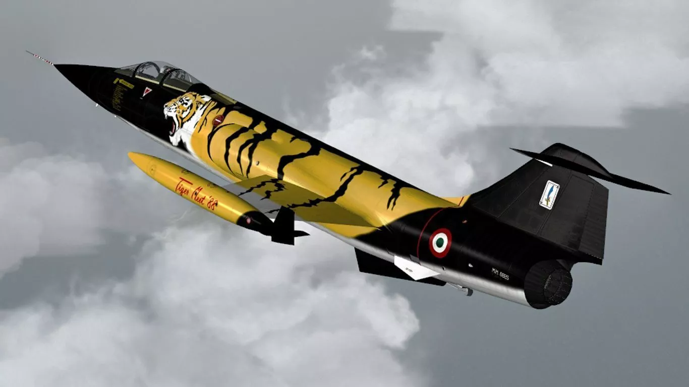 Sim Skunk Works F 104S TigerMeet 88