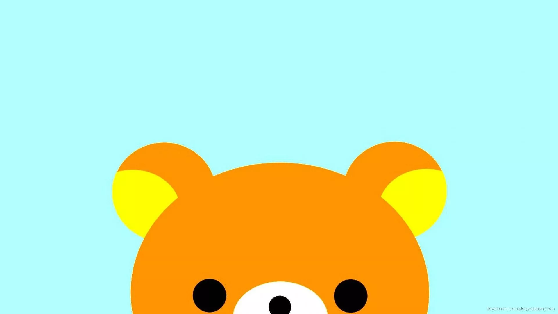 Bright Rilakkuma Bear Wallpaper