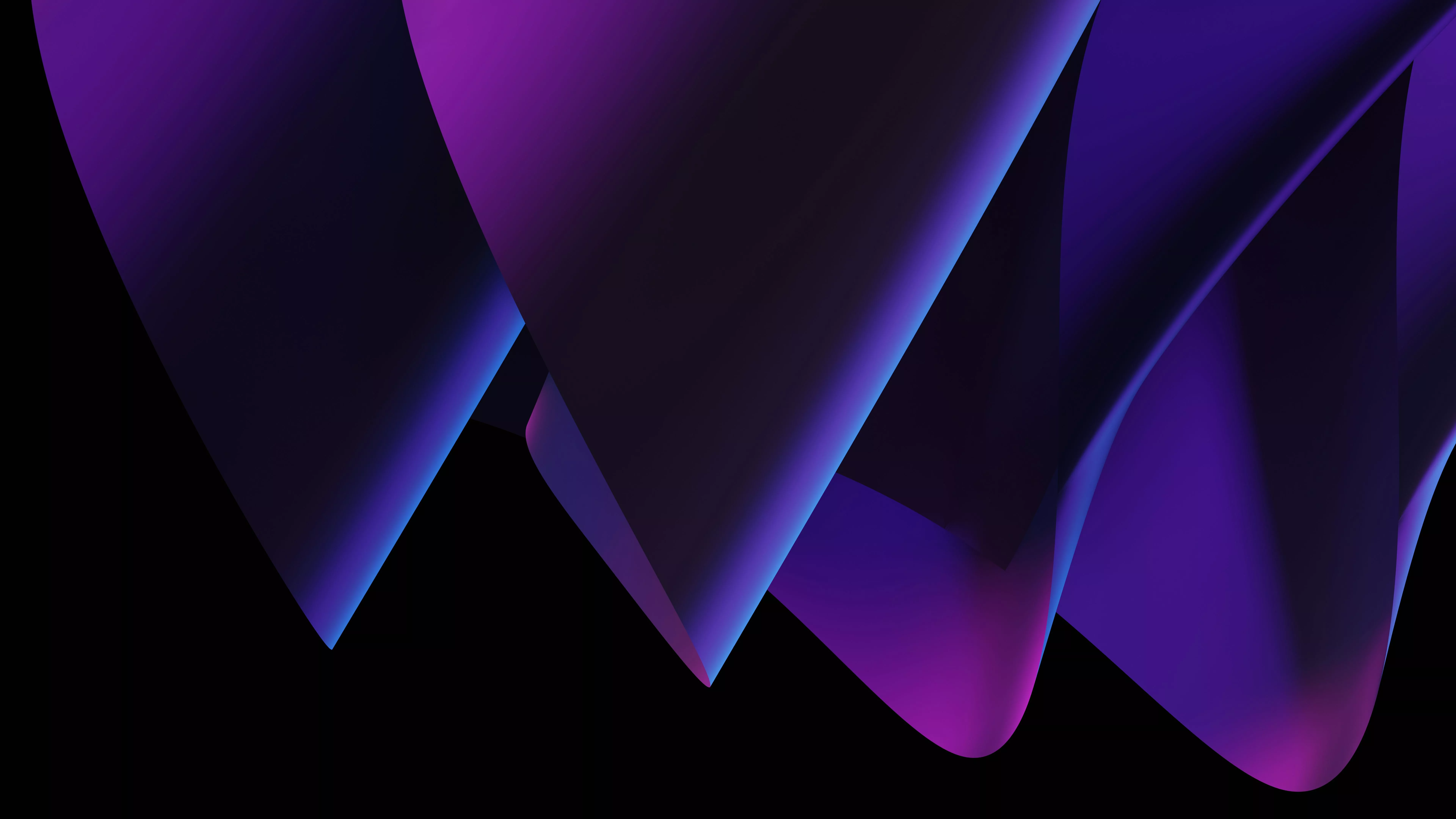 Purple abstract Wallpaper 4K, Black
