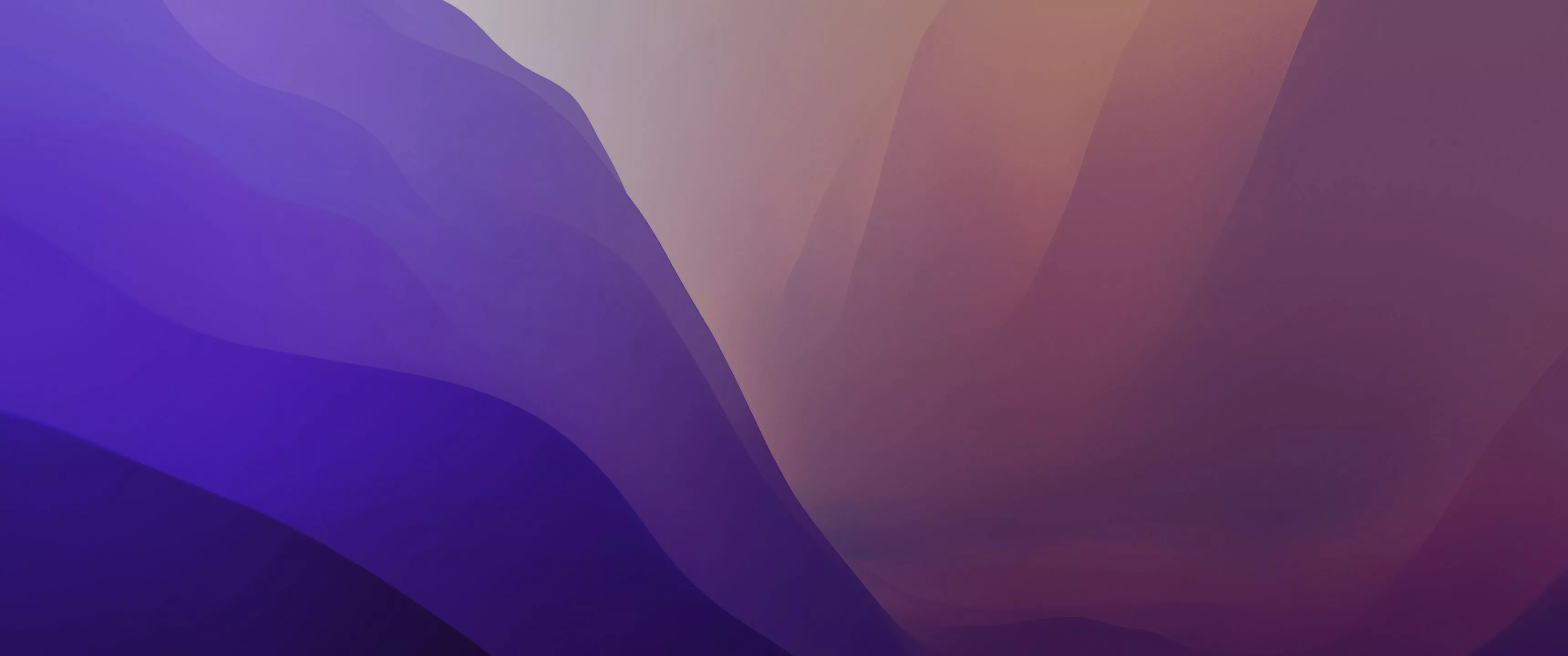 macOS Monterey Wallpaper 4K, Purple