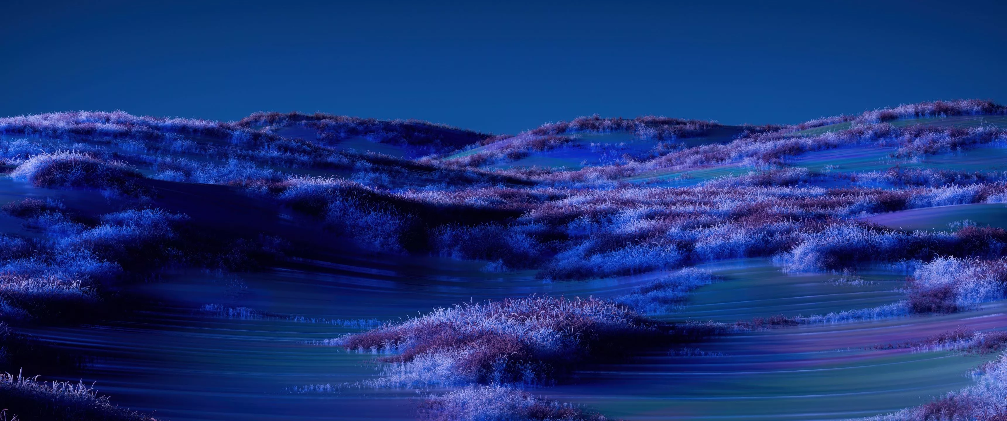Landscape Wallpaper 4K, Purple