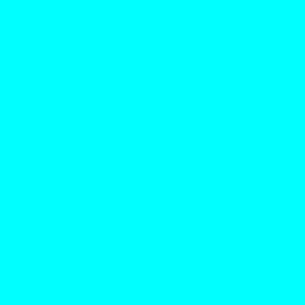 Cyan ffff Hex Color Shades