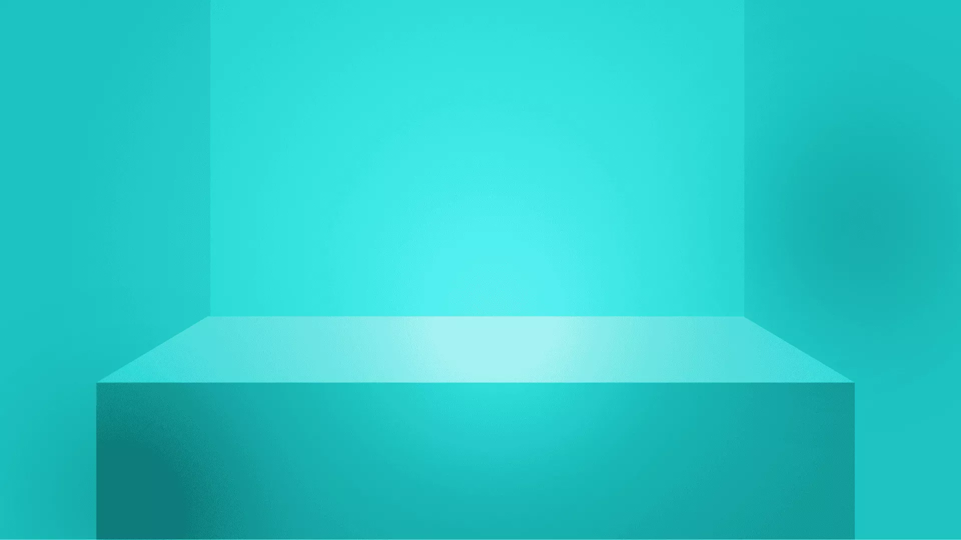 Blue And White Square With A Shadow