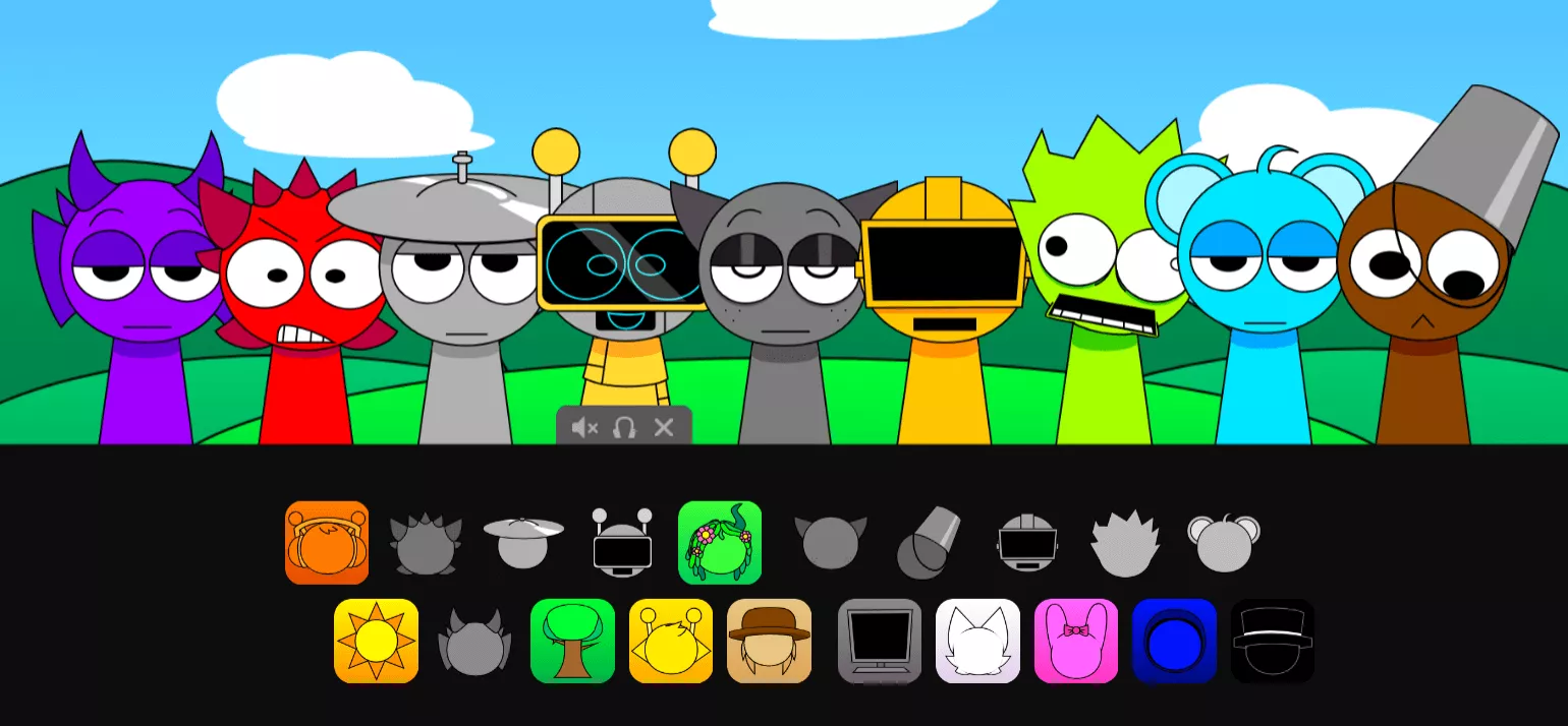 Sprunki Pyramixed Unique Music & Feel the Rhythm