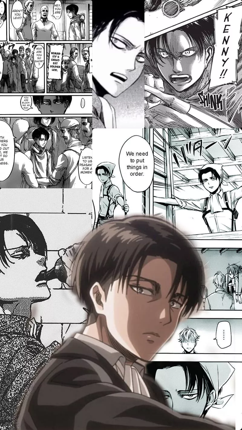 Levi Ackerman, manga, attack on titan
