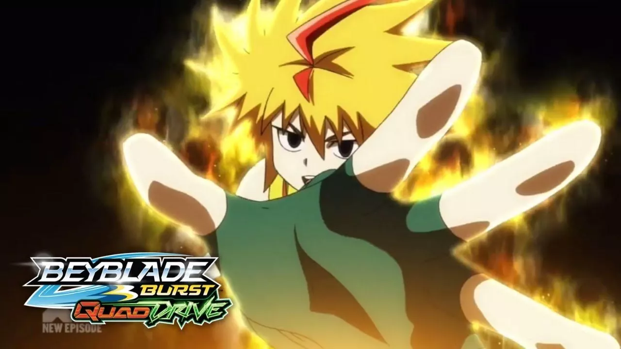 Kick Counter beats Belfyre! BEYBLADE