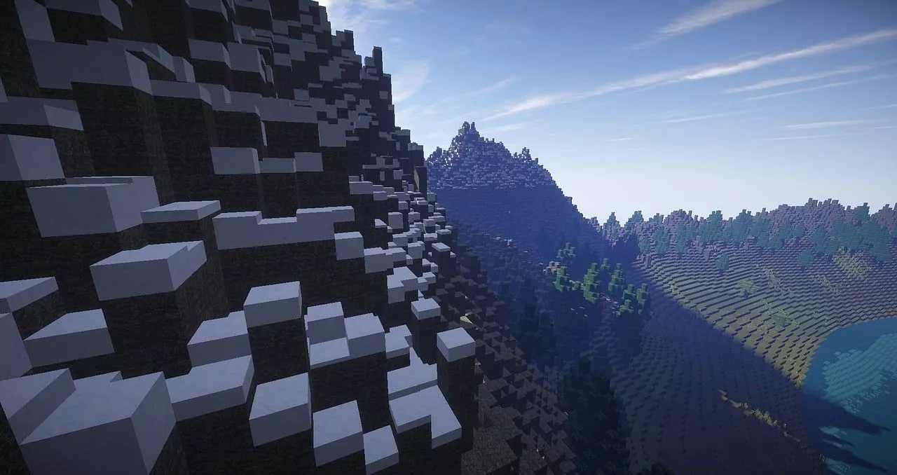 Download Minecraft, Mountain, Video