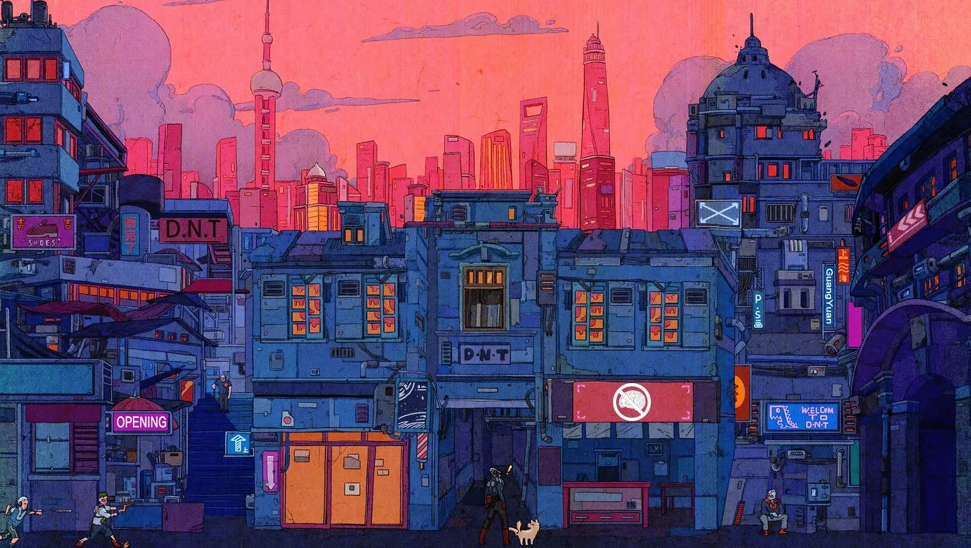 Artistic Cityscape 4k Laptop