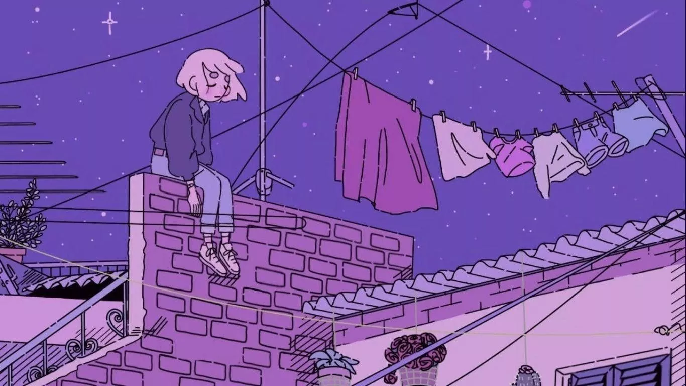 Lo Fi Aesthetic Anime Laptop Wallpaper