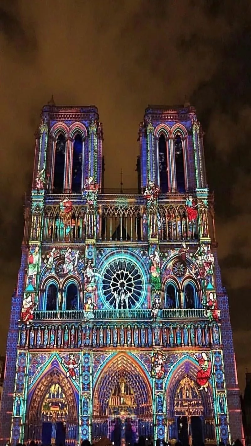 Notre Dame, cathedral, paris, HD phone