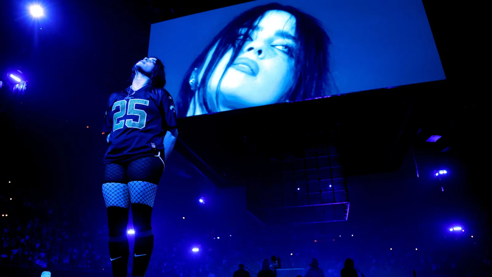 Billie Eilish dazzles at the first of 5