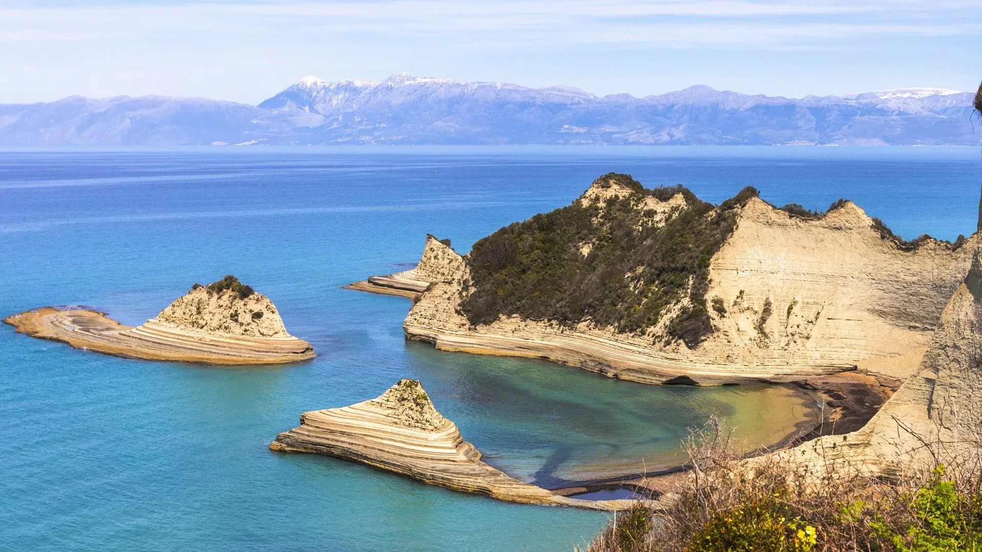 Ákra Drástis cape on Corfu Island