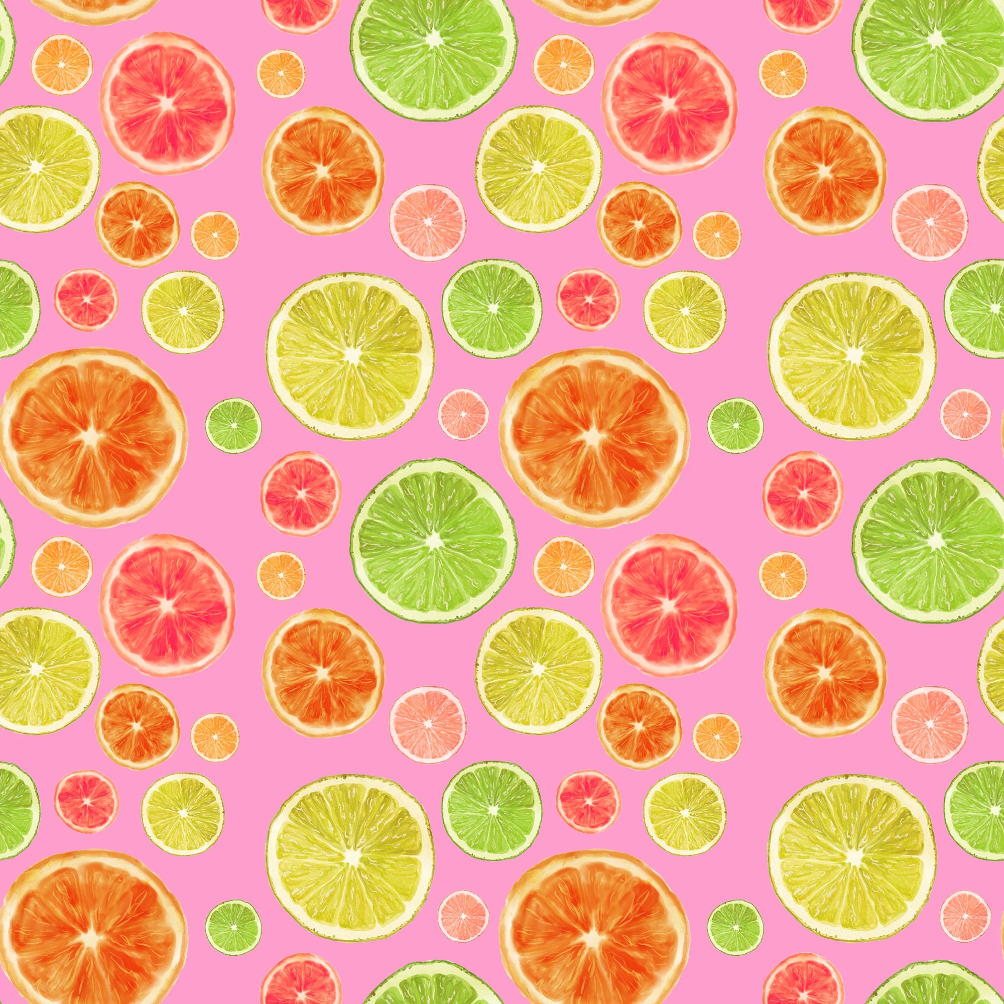 Citrus Spritz Wallpaper