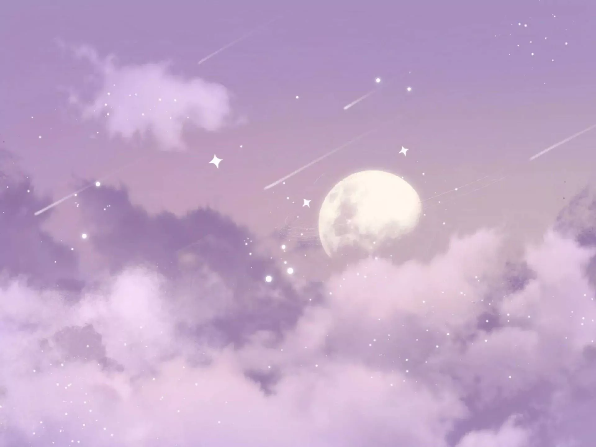 Aesthetic iPad Starry Night Wallpaper