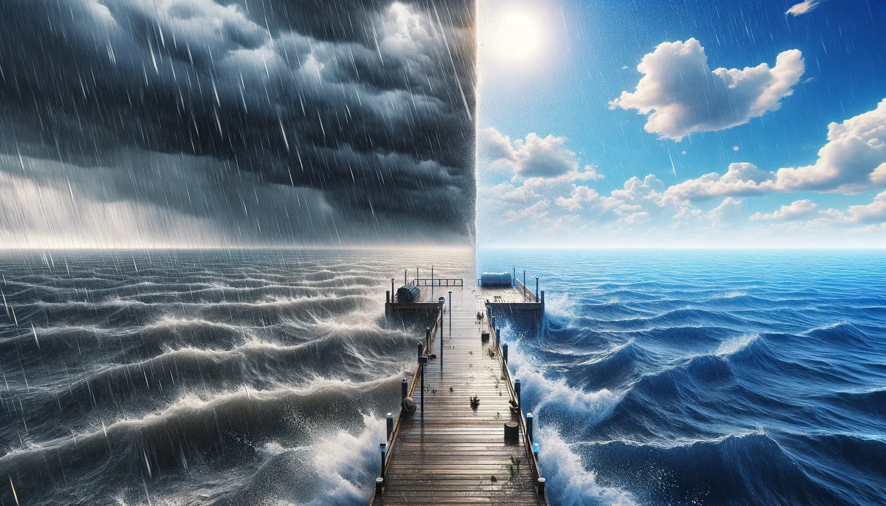 Half Sun Half Rain Wallpapers - Wallpaper Cave