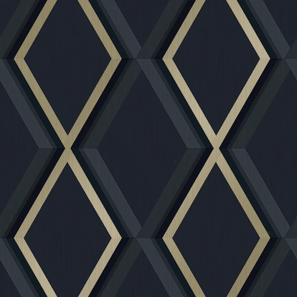 Sample of Profile Geometric Wallpaper