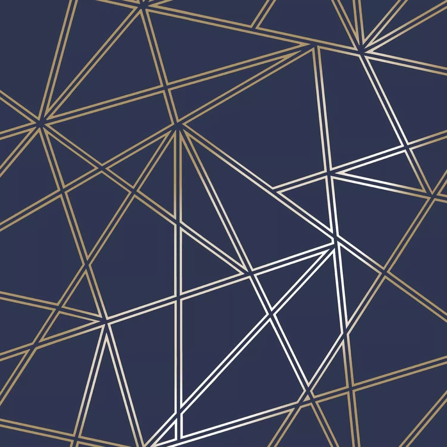 Navy And Gold Wallpaper