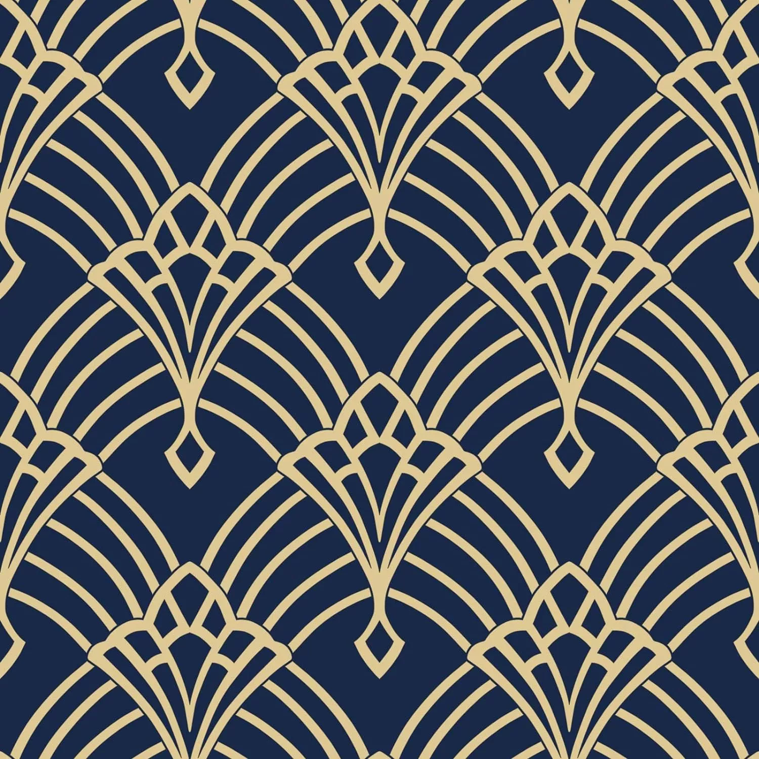 Waldorf Deco Art Deco Style Metallic