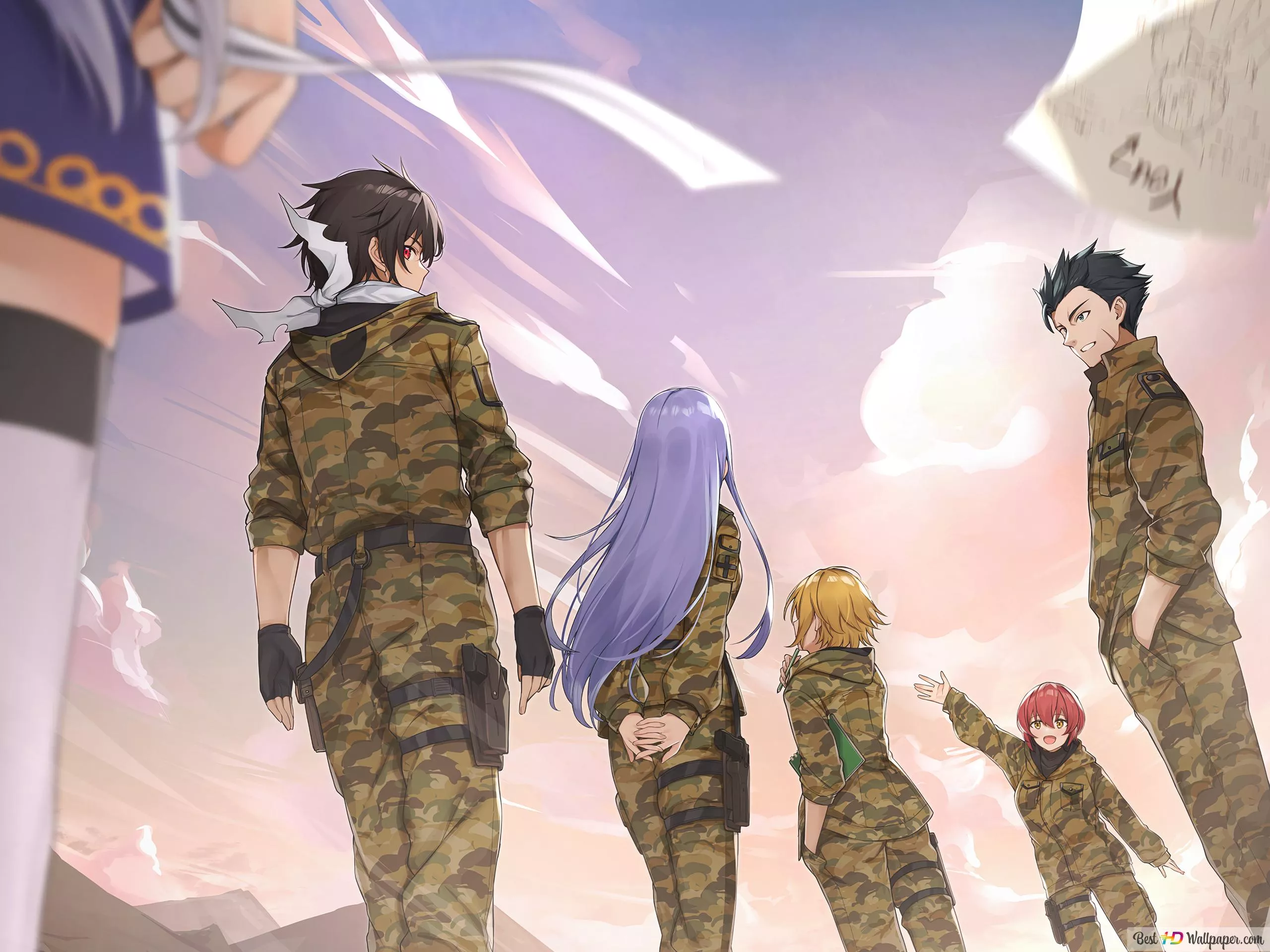 86 Eighty Six Characters 4K Wallpaper