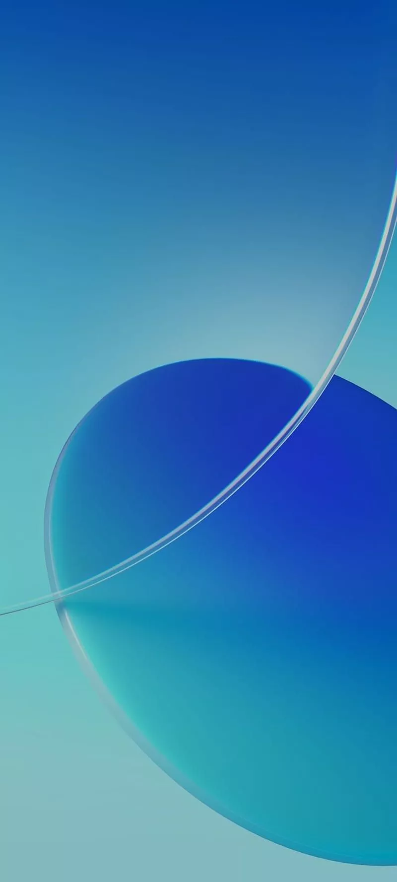 Oppo, blue, glass, HD phone wallpaper