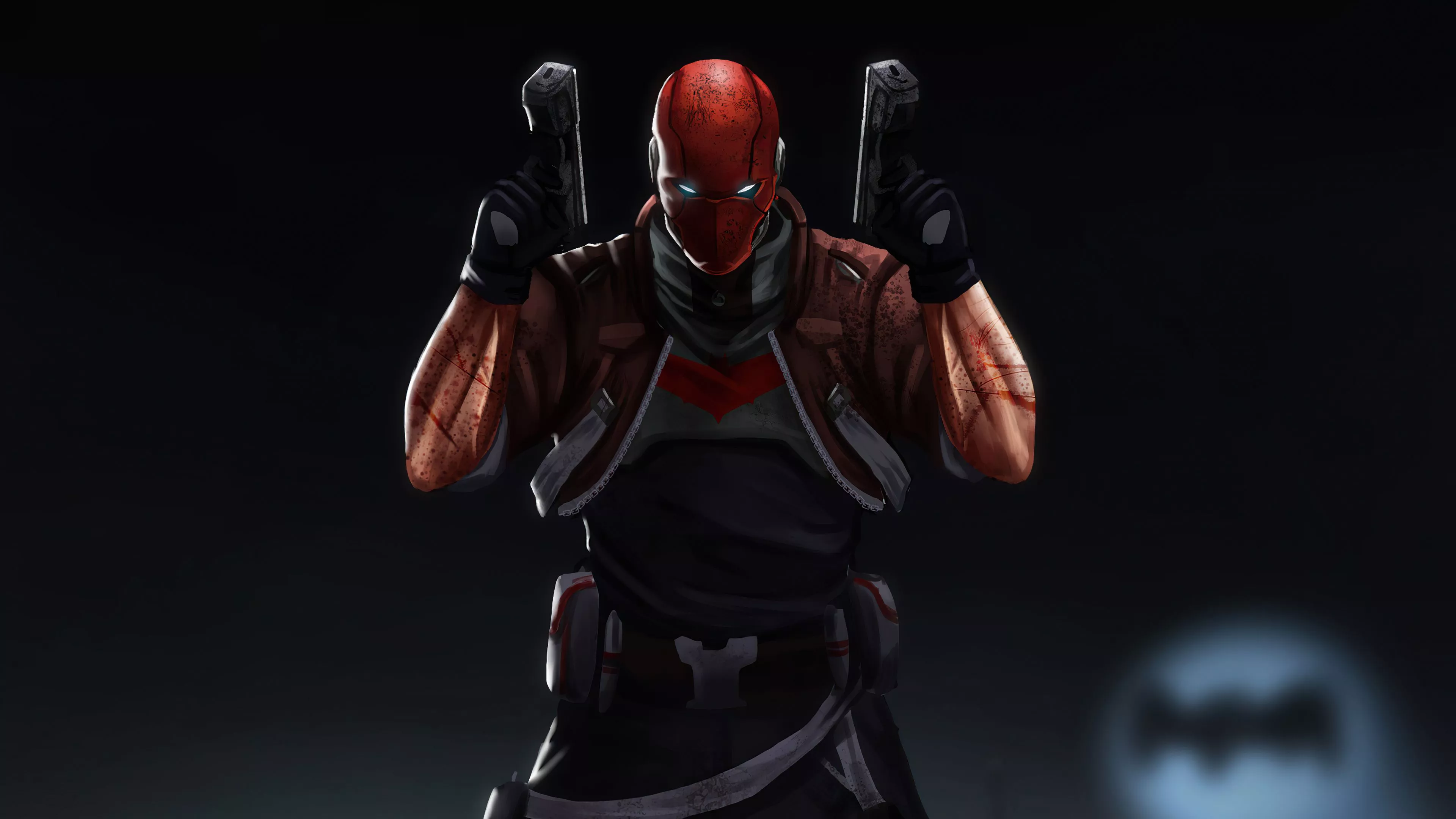 Red Hood 4k Art Wallpaper, HD