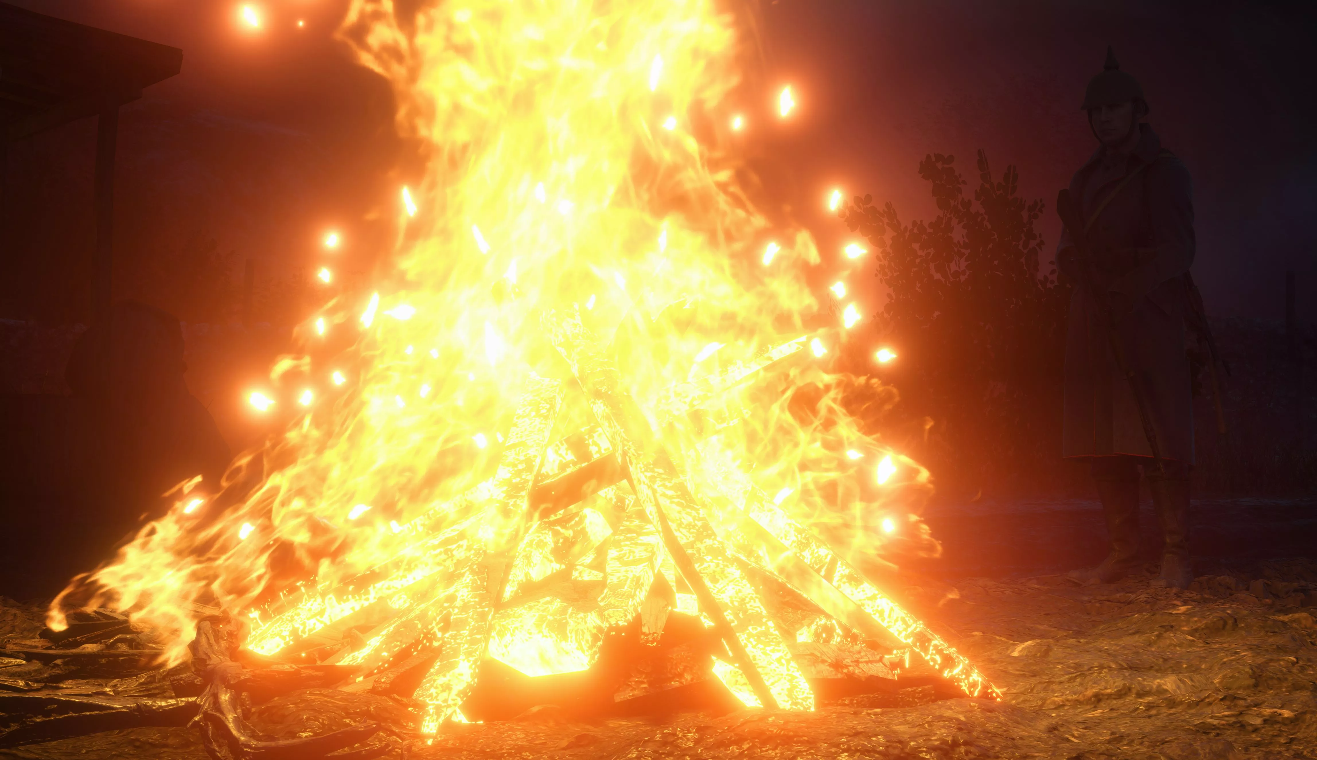 Fire Bonfire Video Game Battlefield 1