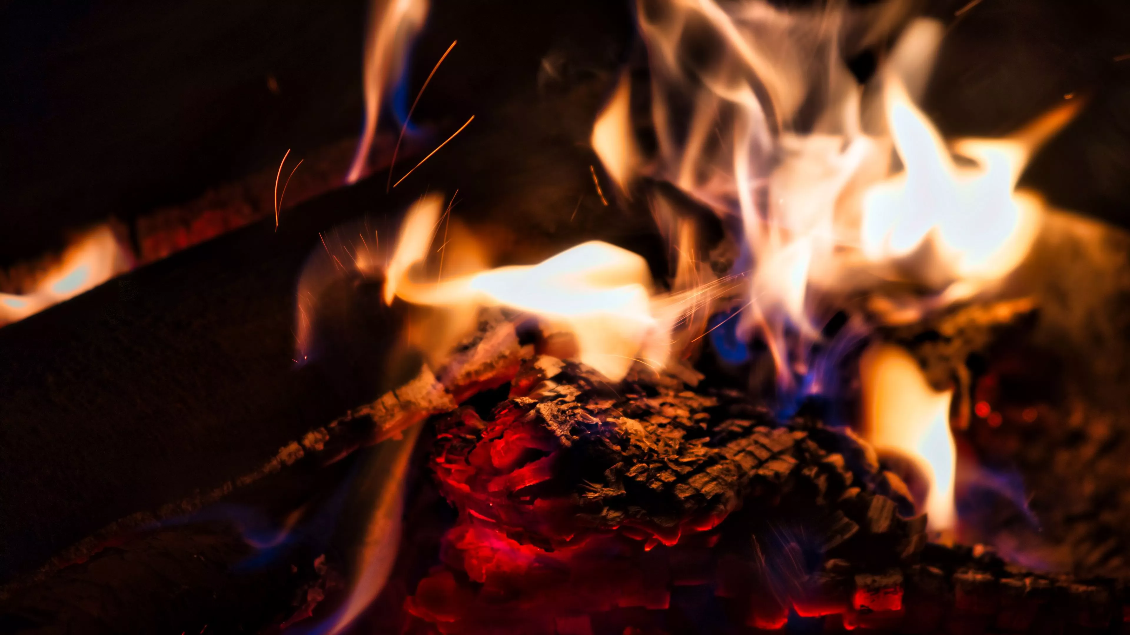 Photography Of Firewood Flame Bonfire