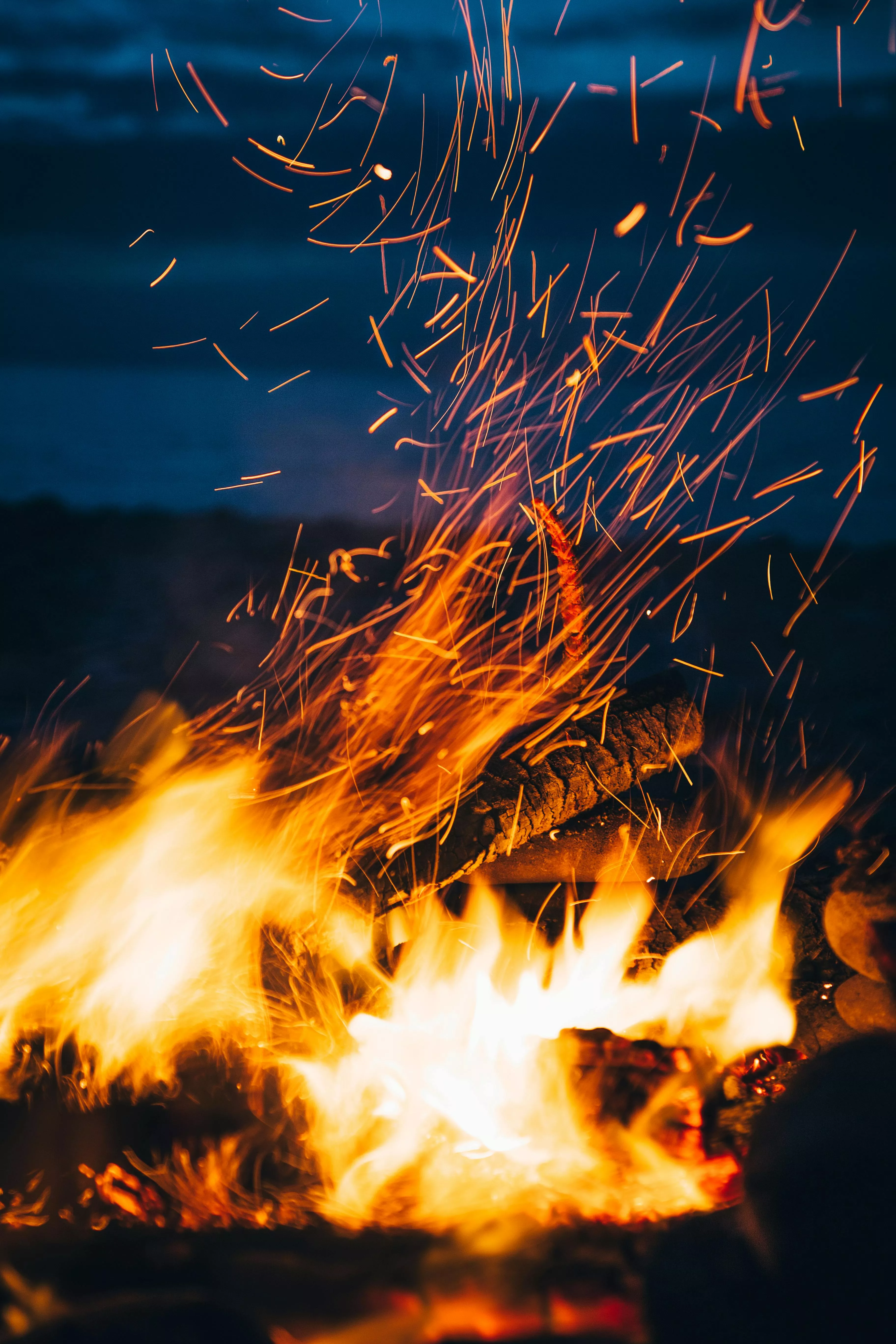 Shot of a Bonfire · Free