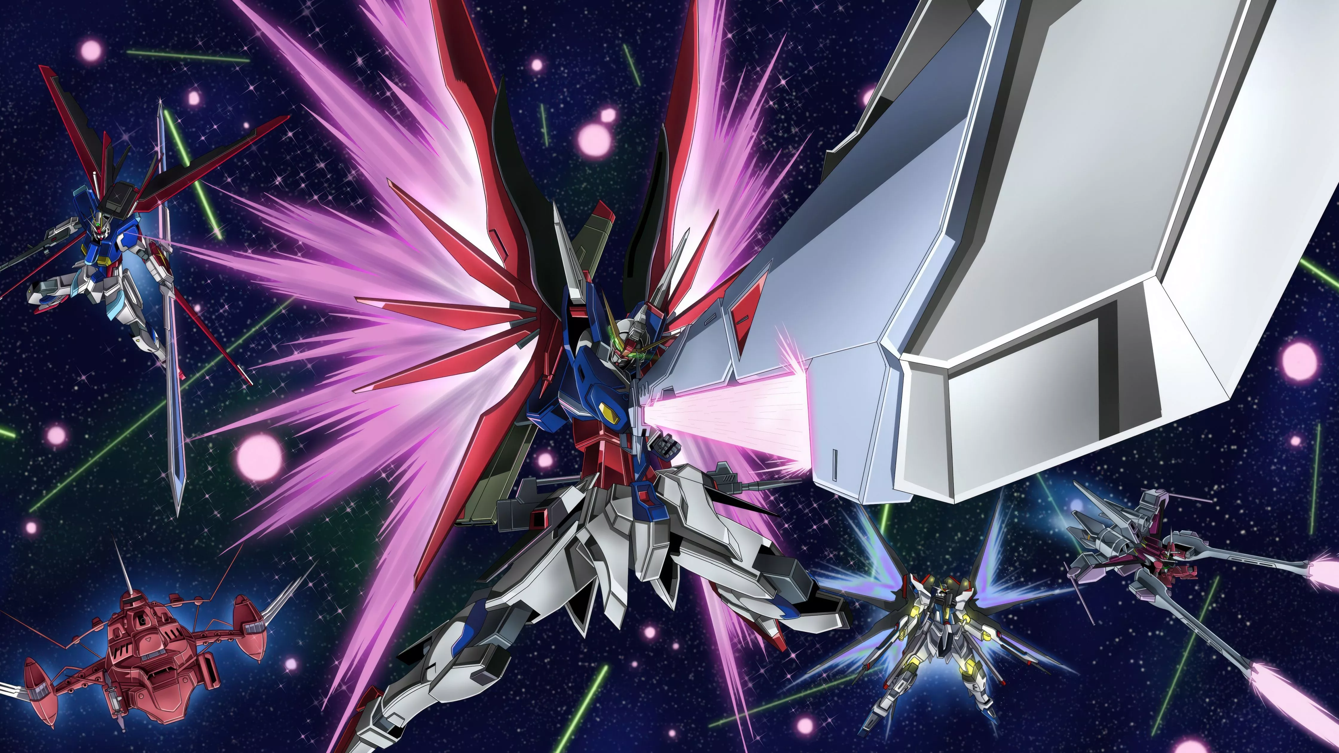 ZGMF X42S Destiny Gundam Wallpaper 4K